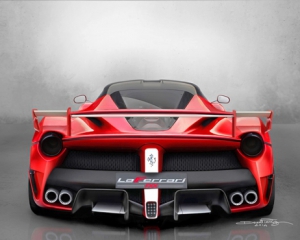 Фотошпионы засняли суперкар Ferrari LaFerrari XX во время тестов