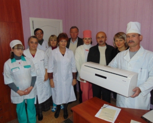 Благодаря &quot;ЗАСТУПу&quot; больница в Полтавской области получила новое бытовое оборудование