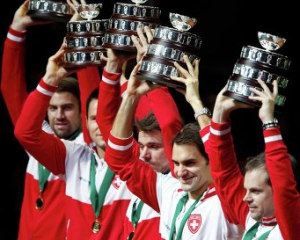 Федерер приніс Швейцарії перший в історії Кубок Девіса