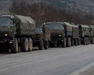 СНБО: В Украину зашло 40 грузовиков с российскими военными и артиллерией
