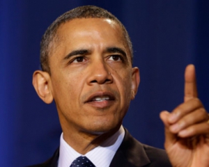 Обама  подпишет законопроект в поддержку Украины
