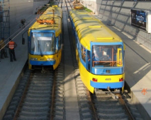 Киевские трамваи снова курсируют городом