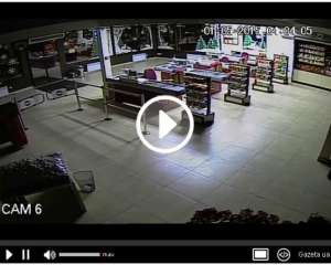 Компания Roshen обнародовала видео нападений на магазины в столице