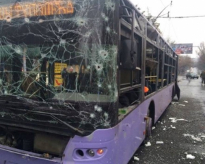 ДНРівці затримали трьох росіян, які обстріляли тролейбус у Донецьку