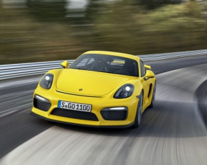 Porsche показал видео с новым Cayman GT4