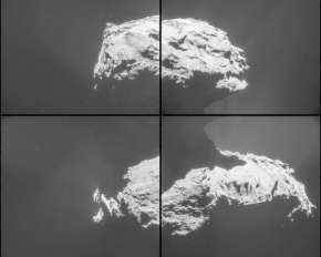Rosetta сфотографировала комету Чурюмова-Герасименко с 6-километрового расстояния