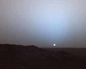 NАSА показала захід Сонця на Марсі