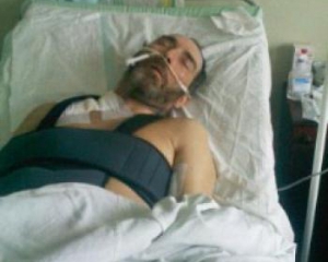 Боец Константин Макиенко едва выжил после столкновения с боевиками в Дебальцево