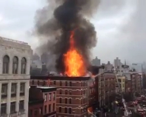 У Нью-Йорку обвалився п&#039;ятиповерховий будинок: є постраждалі