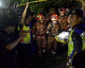 В Малайзии взорвался вертолет с чиновниками на борту
