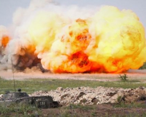Боевики показали видео испытаний термобарического "Змея Горыныча"