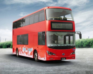 У Лондоні випробують повністю електричний двоповерховий автобус