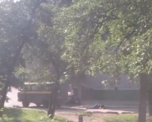 З&#039;явилось відео зі злочинцем, який розстріляв інкасаторів у Харкові
