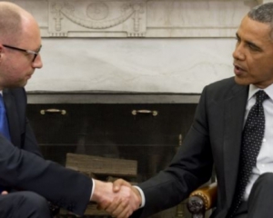 Яценюк подякував Обамі за підтримку України