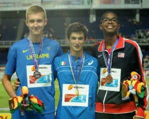 Украинские легкоатлеты завоевали четыре медали на юношеском чемпионата мира