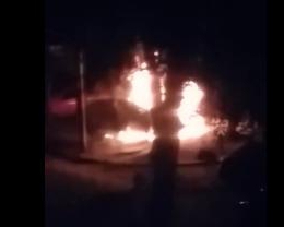 У Харкові вночі згоріло авто, яке має відношення до &quot;Азову&quot;