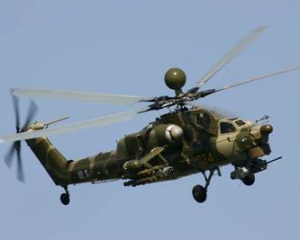 В Росії розбився військовий вертоліт Мі-28Н