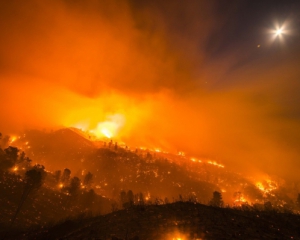 В Калифорнии не утихает масштабный пожар: более 10 тыс. человек эвакуированы