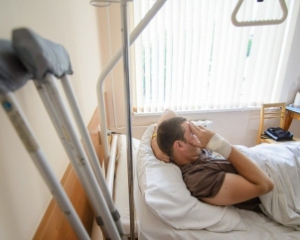 В украинских больницах находятся 184 бойца АТО, еще 25 - за рубежом