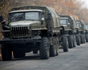 ЗМІ: На Донеччину до бойовиків з РФ пройшли три колони військової техніки