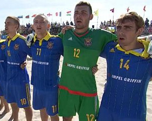 Збірна України з пляжного футболу драматично програла у фіналі Євроліги