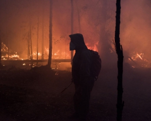 Це не ніч, а день – в мережу потрапило апокаліптичне відео лісових пожеж на Байкалі