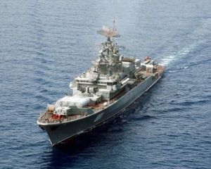 Украинские ВМС отогнали российские корабли от Одессы