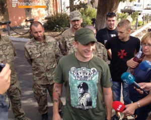 Одесского лидера &quot;Правого сектора&quot; освободили из-под стражи