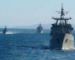 В районе Мариуполя в море зафиксировали российские боевые корабли