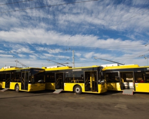 Кличко запустил 13 новых троллейбусов в столице