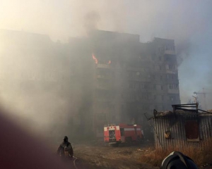 В Донецке обстреляли дом, боевики уже обвинили украинцев