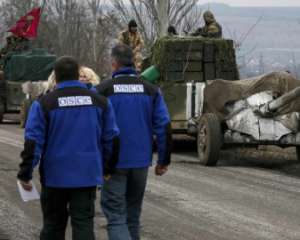 ОБСЕ: Места для отвода вооружения пустуют