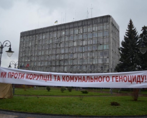 Вінницкий Тарифний Майдан продовжує протест