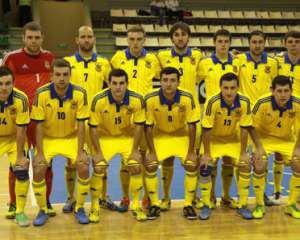 Сборная Украины по футзалу вышла с первого места в плей-офф отбора на КМ-2016