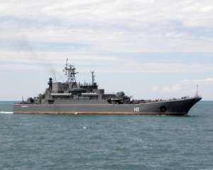 Десантный корабль РФ зашел в Средиземное море - разведка Минобороны