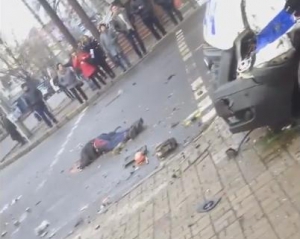 &quot;Полиция&quot; ДНР устроила аварию в Донецке: есть жертвы