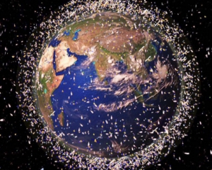 Ученые показали, сколько мусора появилось вокруг Земли с 1957-го
