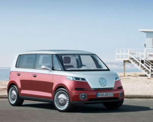Немцы показали, как будет выглядеть микроавтобус Volkswagen на электротяге