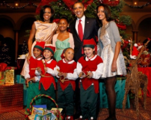 Обама показав свій різдвяний плей-лист