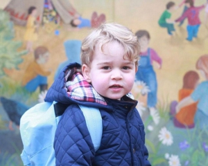 Принц Джордж ходит в детский сад