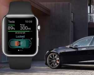 Автомобілі Tesla навчили самостійно виїжджати з гаража за допомогою годинника Apple
