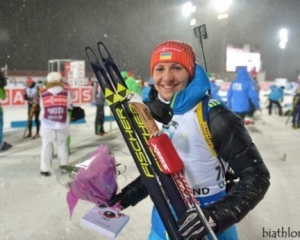 Олена Підгрушна виграла етап Кубка світу з біатлону у спринті