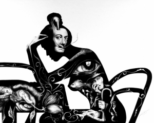 Открылась выставка картин, созданных шариковой ручкой