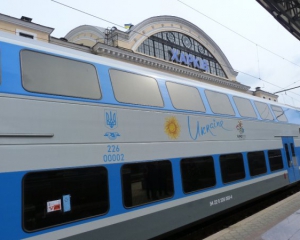 Из Киева до Харькова запустили двухэтажный поезд