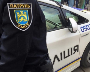 Во Львове полицейские спровоцировали аварию
