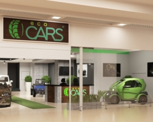 В Украине открыли первый салон по продаже электромобилей