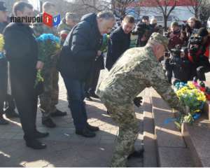 В Мариуполе почтили память погибших майдановцев