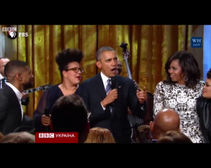 Обама заспівав на концерті, присвяченому Рею Чарльзу