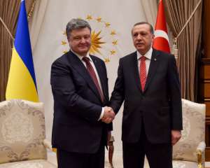Порошенко та  Ердоган розкритикували дії  Росії у Сирії