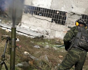 Боевики обстреливают украинские позиции из минометов - штаб АТО